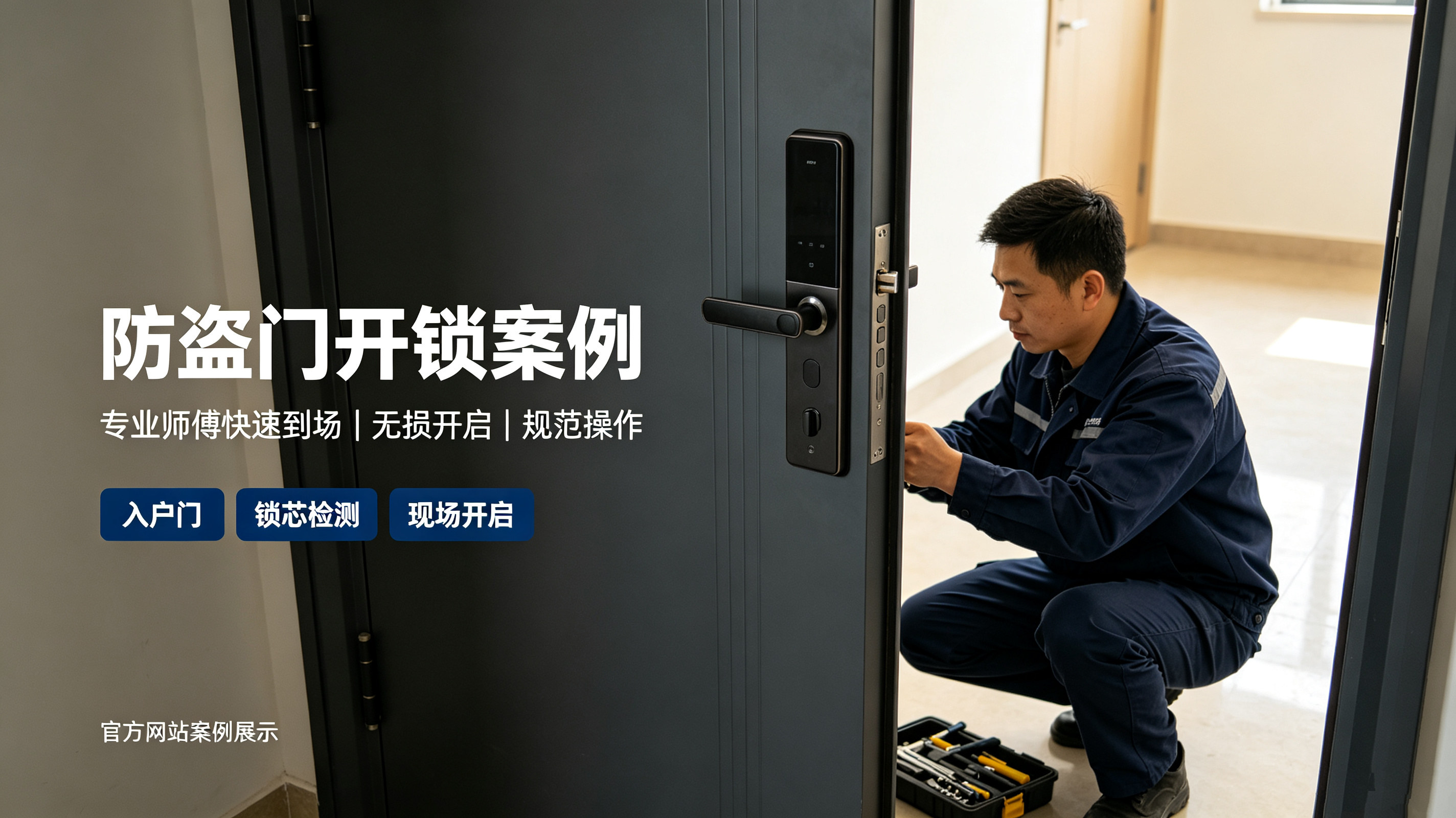 防盗门开锁