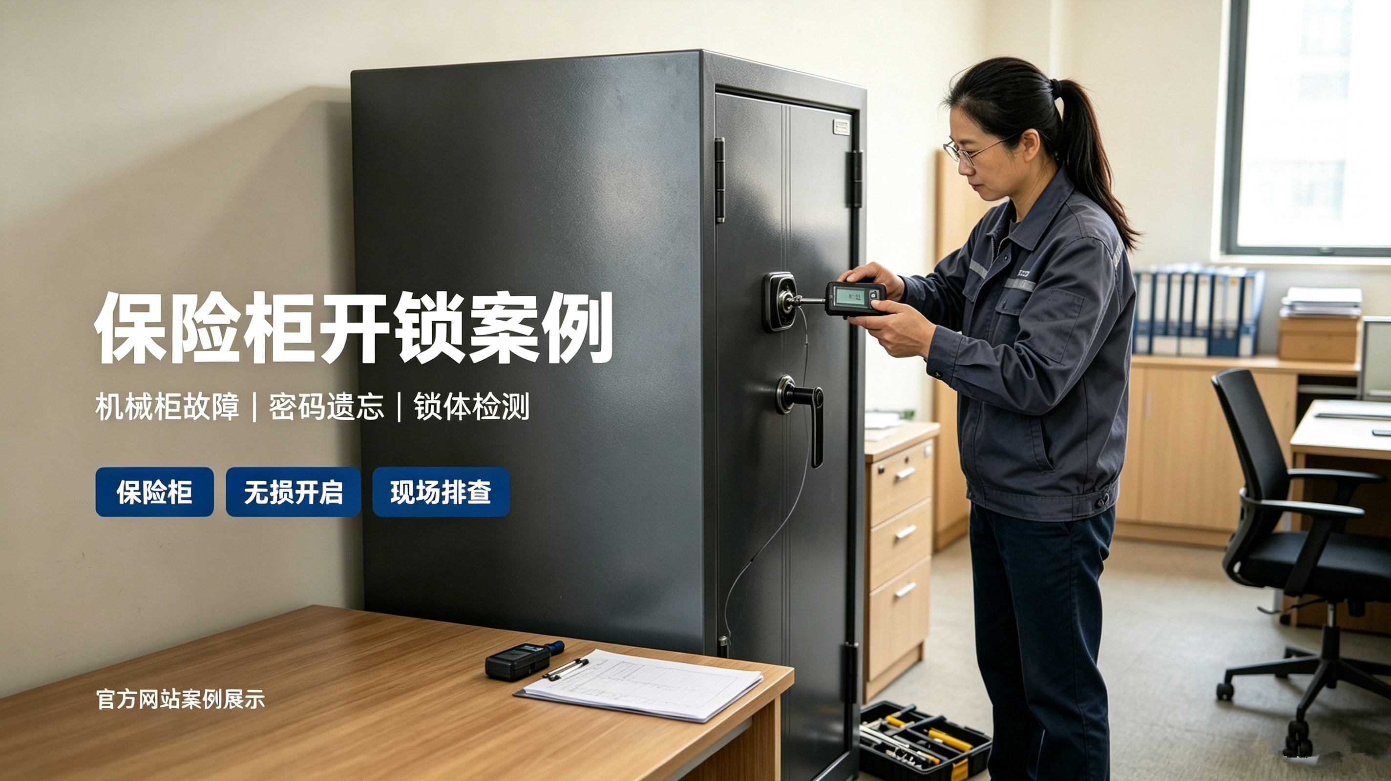 保险柜开锁